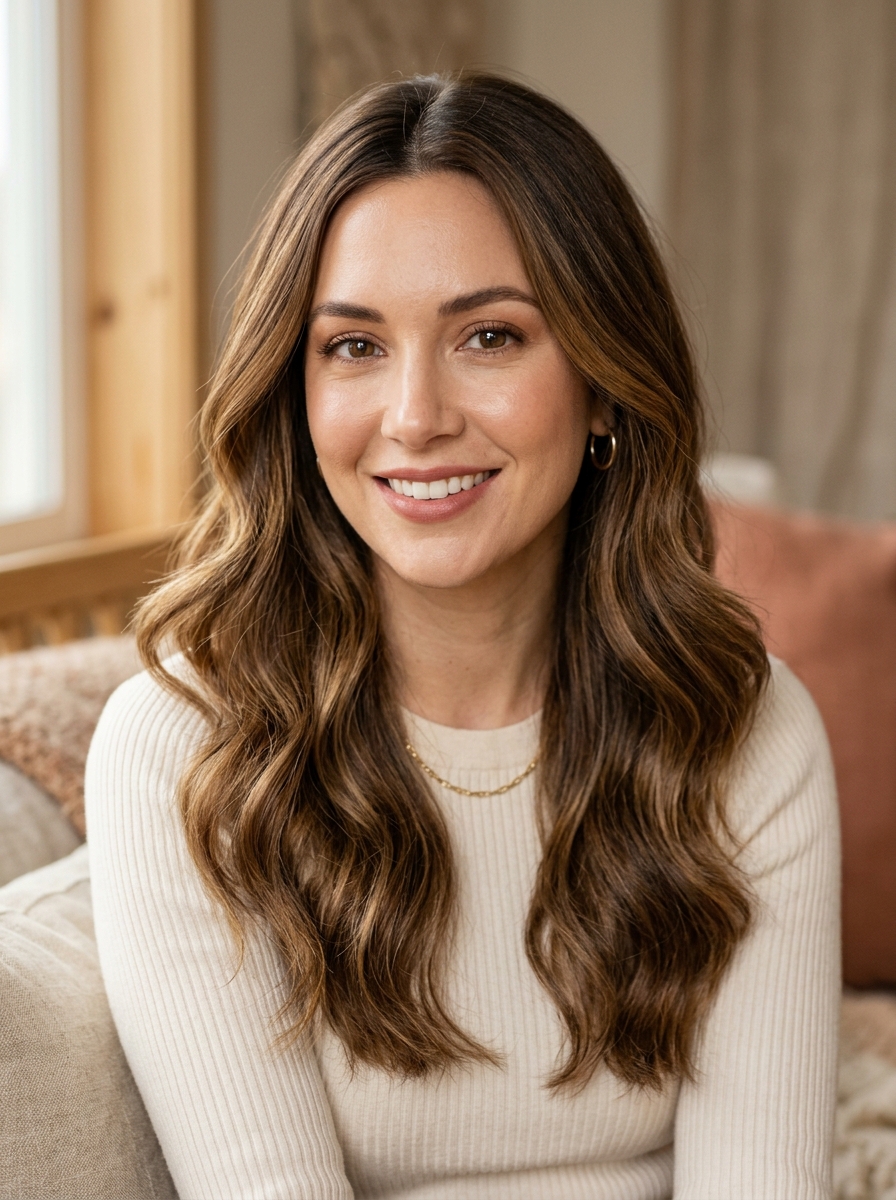 Golden Brown Hair als Herbst Haarfarben Inspiration 2026